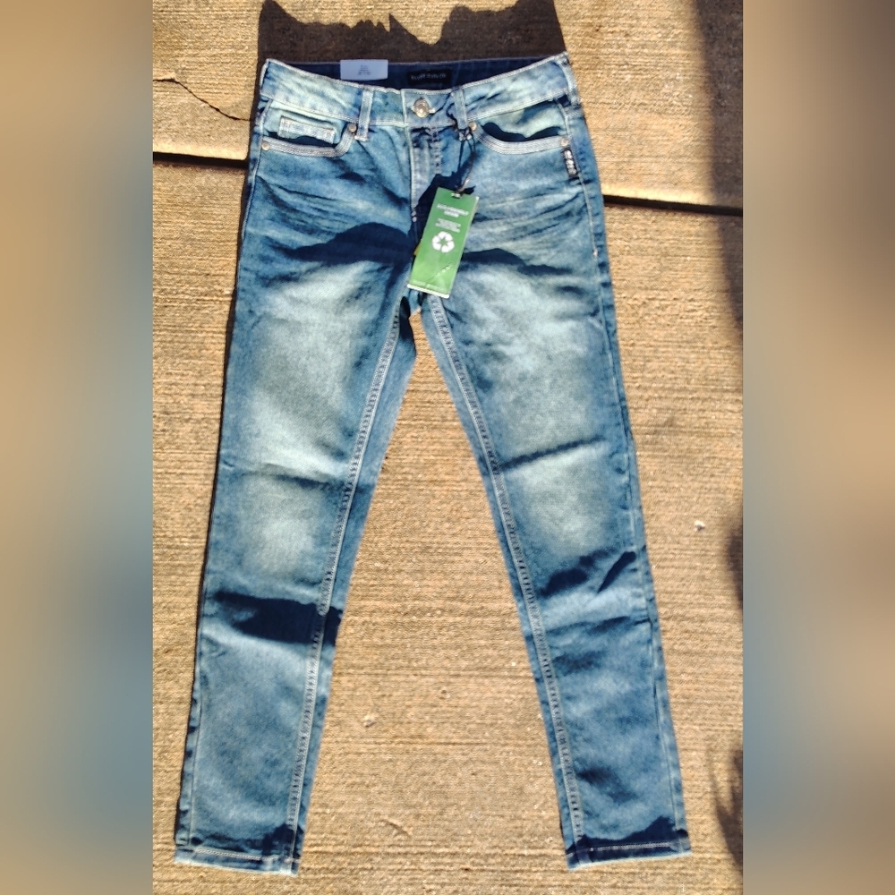 Silver Jeans Girls Classic Blue Skinny Jeans Sz 10 Kids NWT